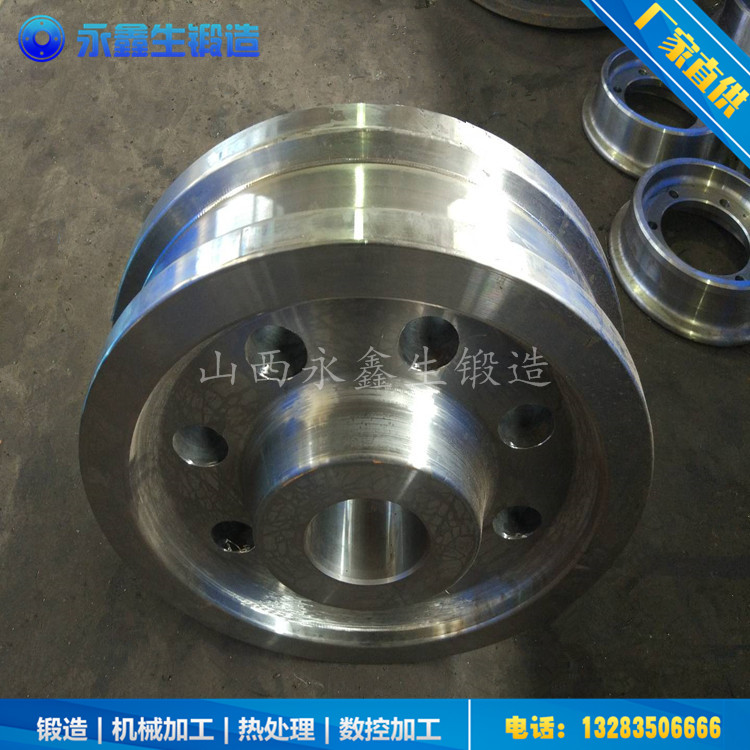 鍛造機車轉(zhuǎn)向架車輪